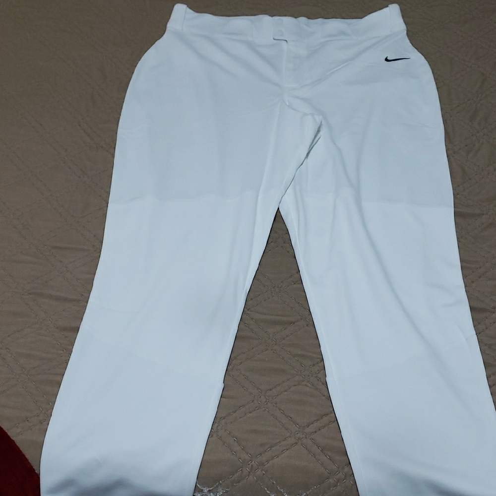 Nike White Sports Trousers